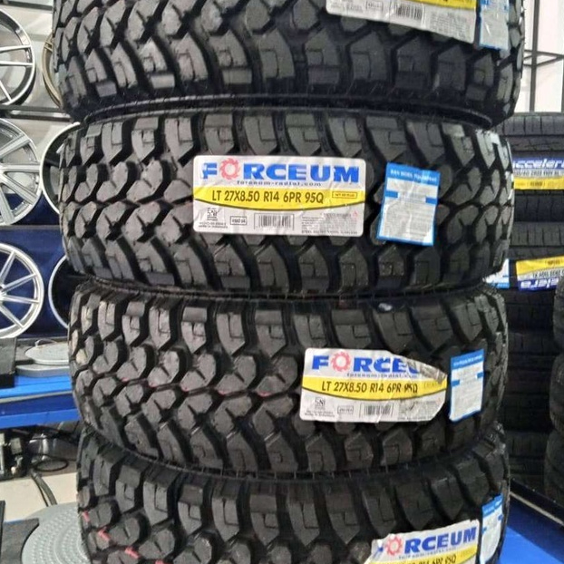 BAN MOBIL TUBELESS OFFROAD MERK FORCEUM MT 27 8,5 R14 RING 14