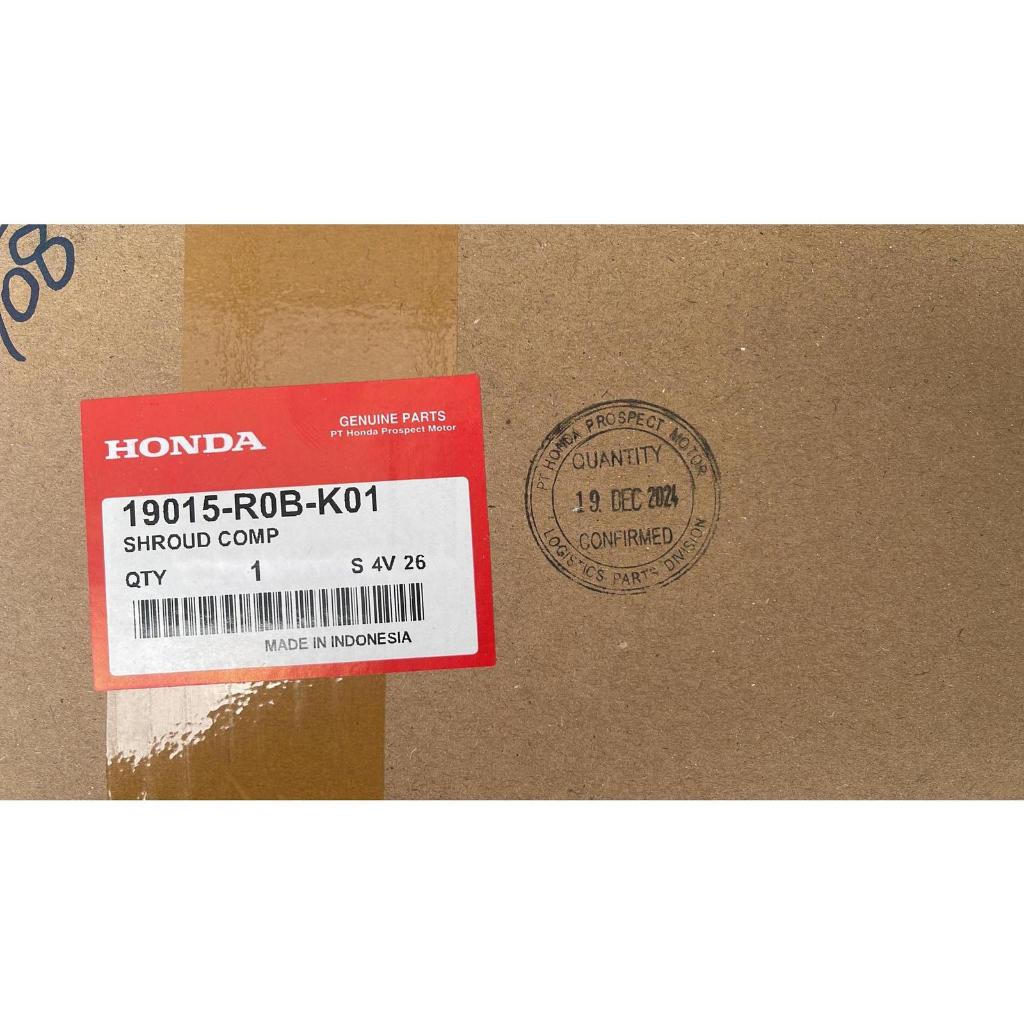 VIFE - Shroud Fan Rumah Kipas Tempat Motor Fan Radiator BRIO 2015-2024 MANUAL ORIGINAL HONDA