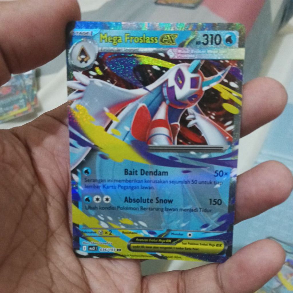 Mega Froslass EX RR 036/193 MA3 Mega Impian EX
