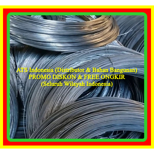 BESI KAWAT BENDRAT / BESI KAWAT / BENDRAT / KEMASAN ROLL 20 KG & 25 KG