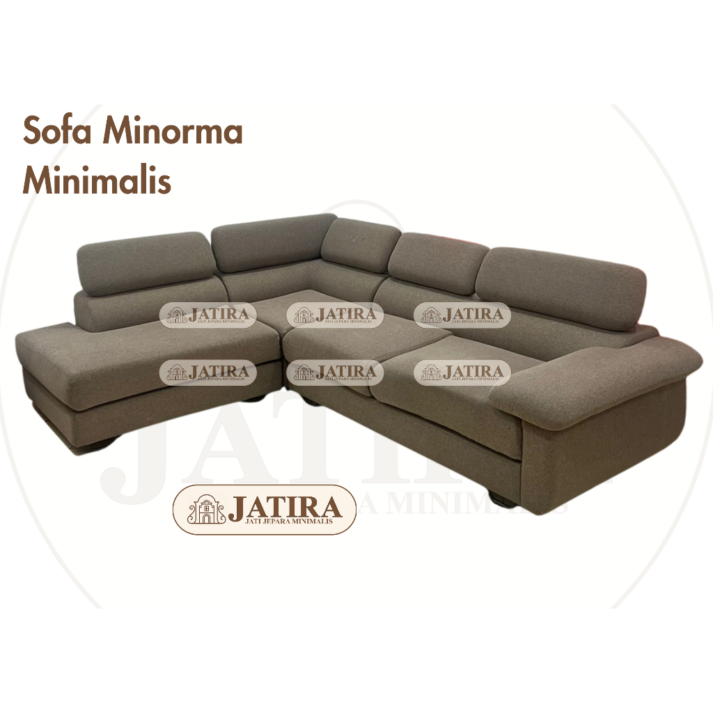Sofa Minorma L Minimalis | Sofa Minimalis Murah Palembang