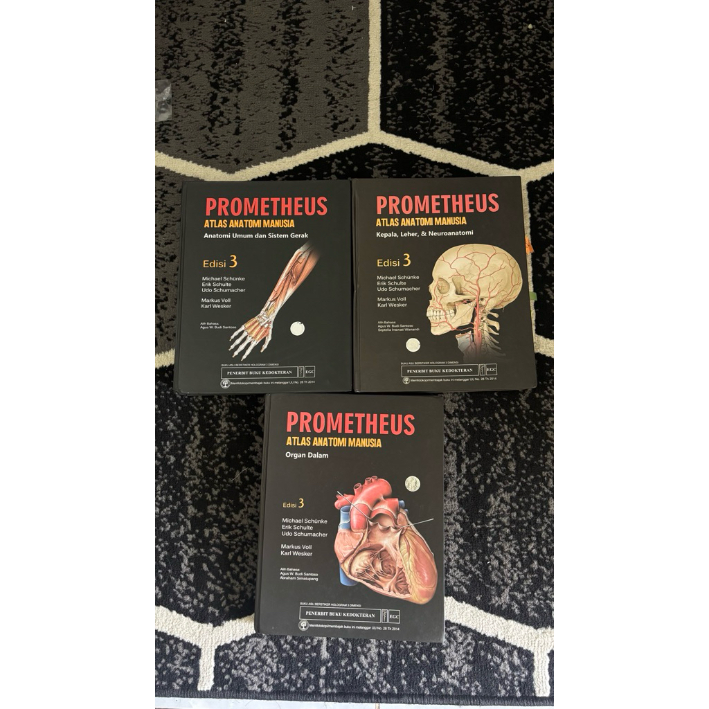 Atlas Anatomi Prometheus Edisi 3 (3 buku)