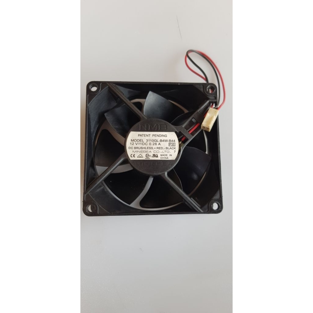 Fan/kipas NMB DC 12V-0.26A 8X8Cm 2pin
