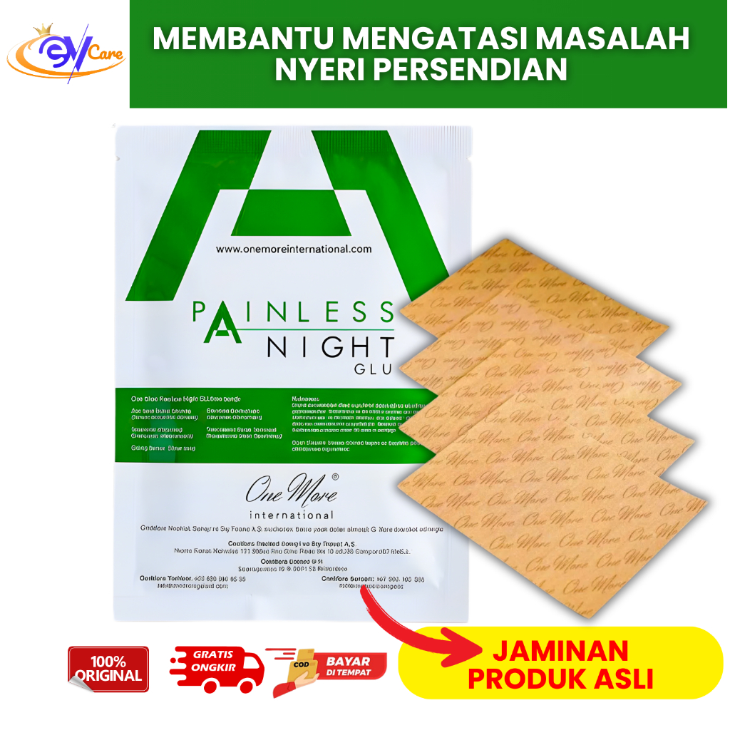 KOYO TURKI One More Painless Night Glu Png Onemore Koyo Pereda Nyeri Sendi Nyeri Otot Syaraf Kejepit