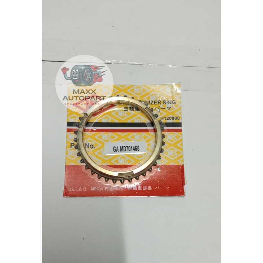 RING SYNCRONIZER GIGI KUNINGAN MITSUBISHI T120OLD L300 BENSIN/DIESEL (MD701465)
