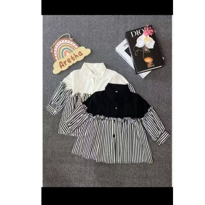 Kurumi Kemeja Blouse Anak Perempuan 1-14 Tahun / Baju Atasan Anak Perempuan