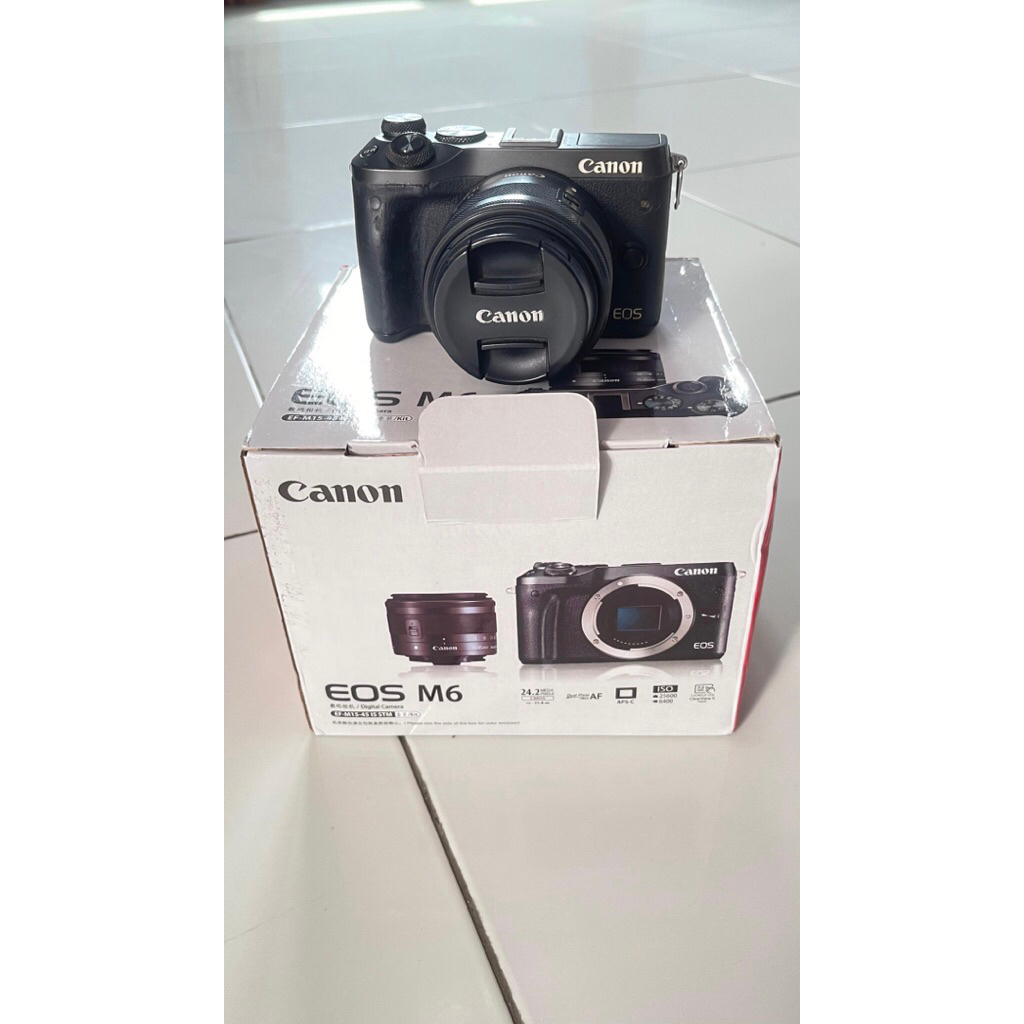 Camera Canon Mirrorless M6 bukan M100 M50