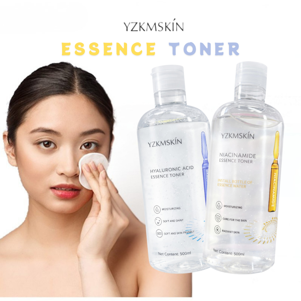YZKMSKIN - HYALURONIC ACID TONER LOTION Pelembab & Pengontrol Minyak Kulit 100% Original 500ml