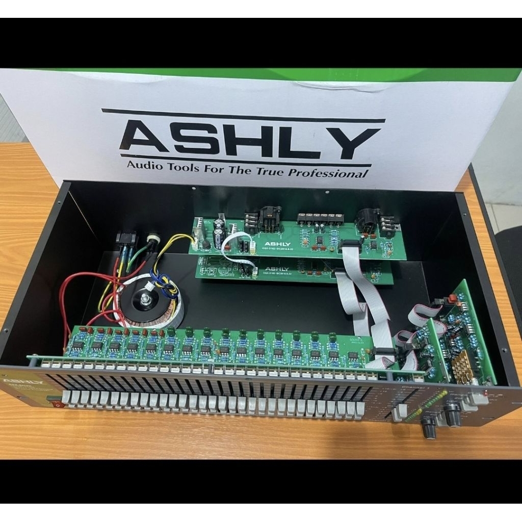 EQUALIZER ASHLY GQX3102 3102 IC FULL MACRO EQUALISER