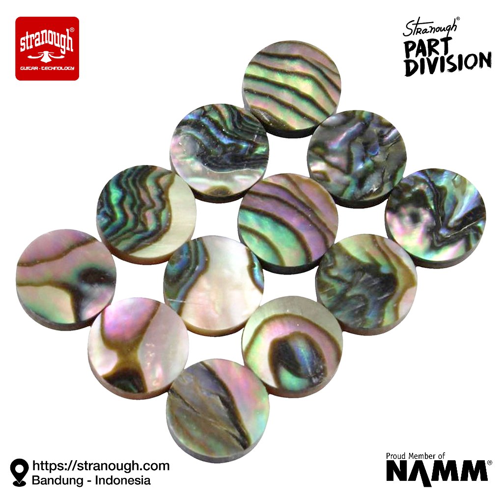 Abalone Dot Inlay 6.3 mm