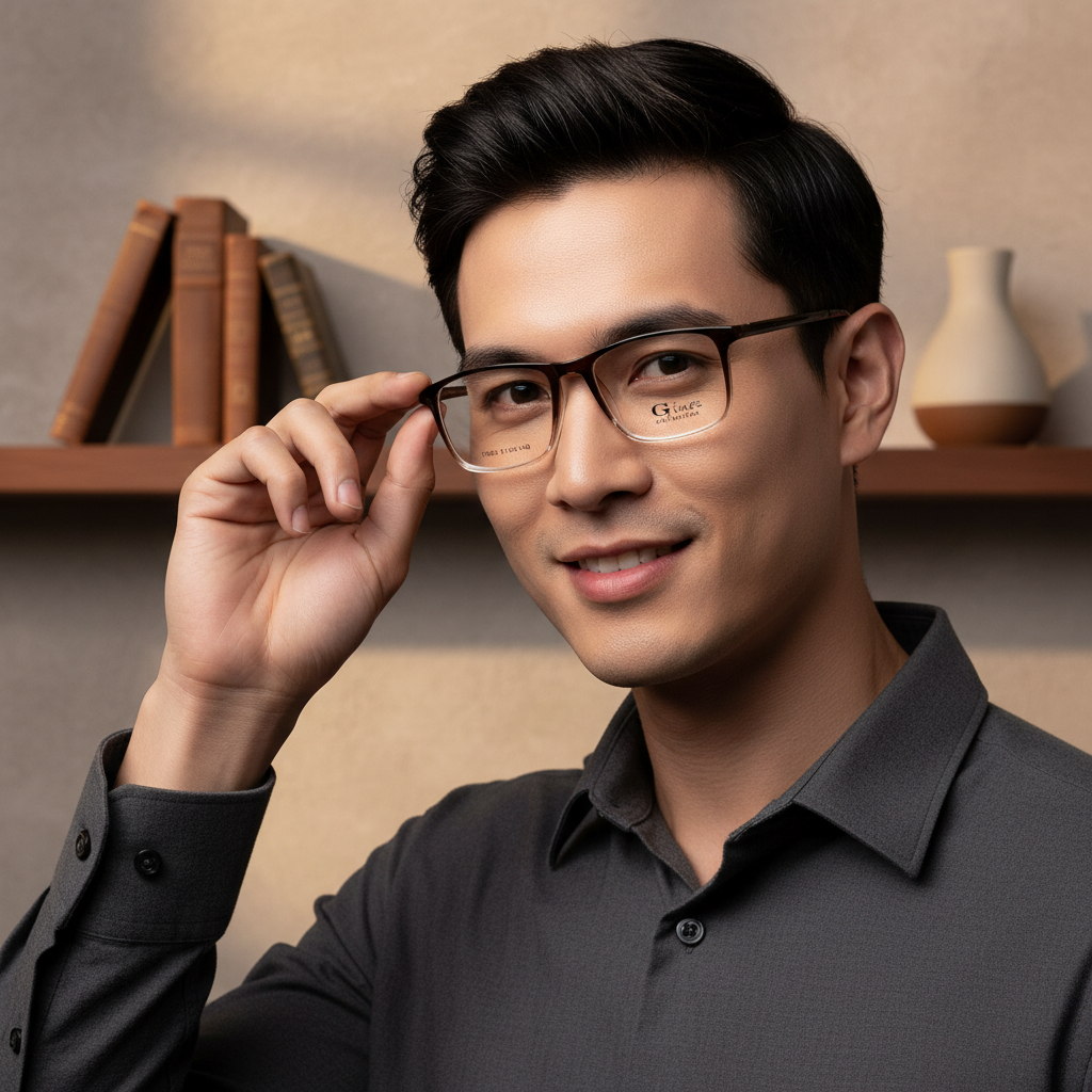 FRAME KACAMATA PRIA/WANITA 37063 LEBAR FRAME 136 SIZE 51 MODEL KOTAK