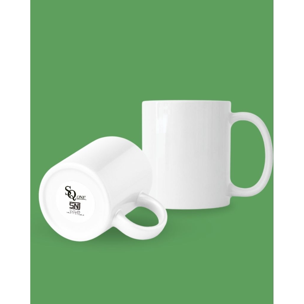 Bahan Mug Coating Putih Polos SQ ONE