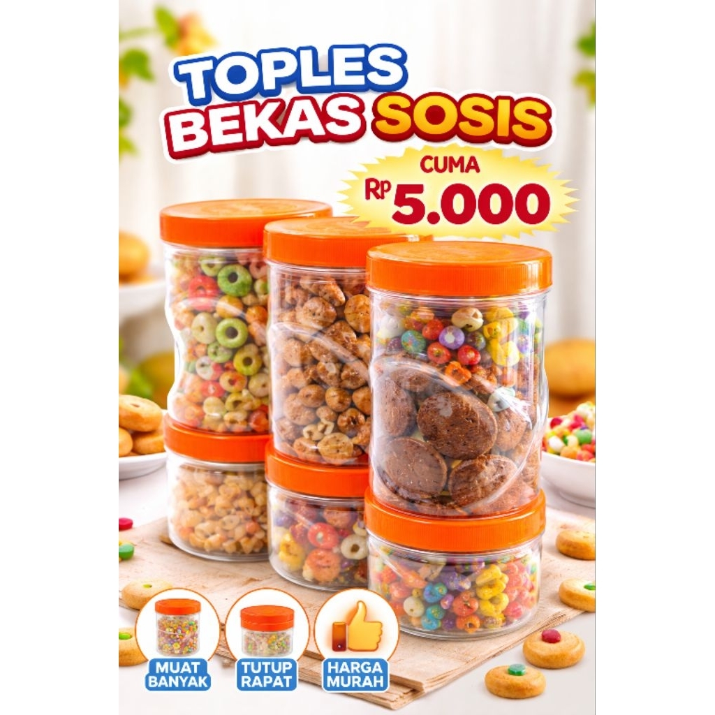 toples bekas sosis