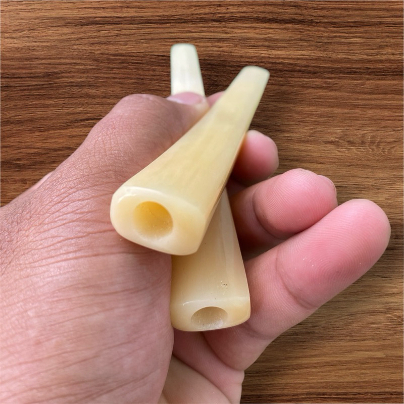 Pipa Tulang Sapi Kotak Segi 4 & Segi 8 Multifungsi Premium