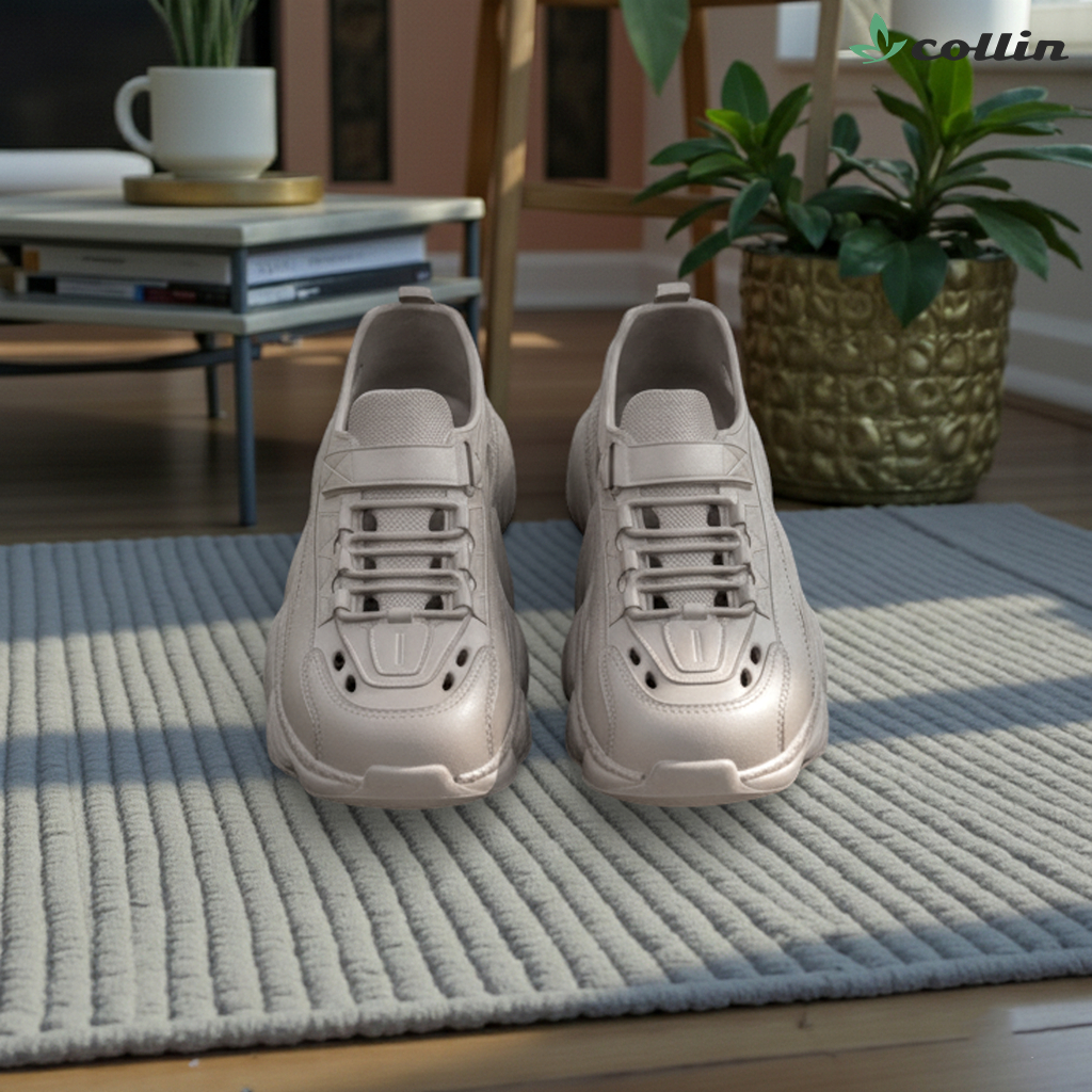 TERMURAH COLLIN Sepatu Sandal Selop Anak Tanggung Perempuan Runner Clog Karet EVA Kekinian Sporty