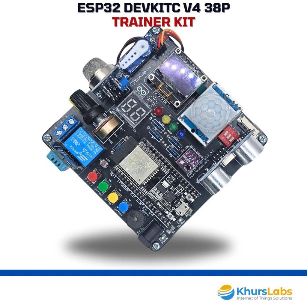 Trainer KIT ESP32 IOT - Praktikum KIT Pembelajaran Pembuatan Proyek Pemrograman IOT