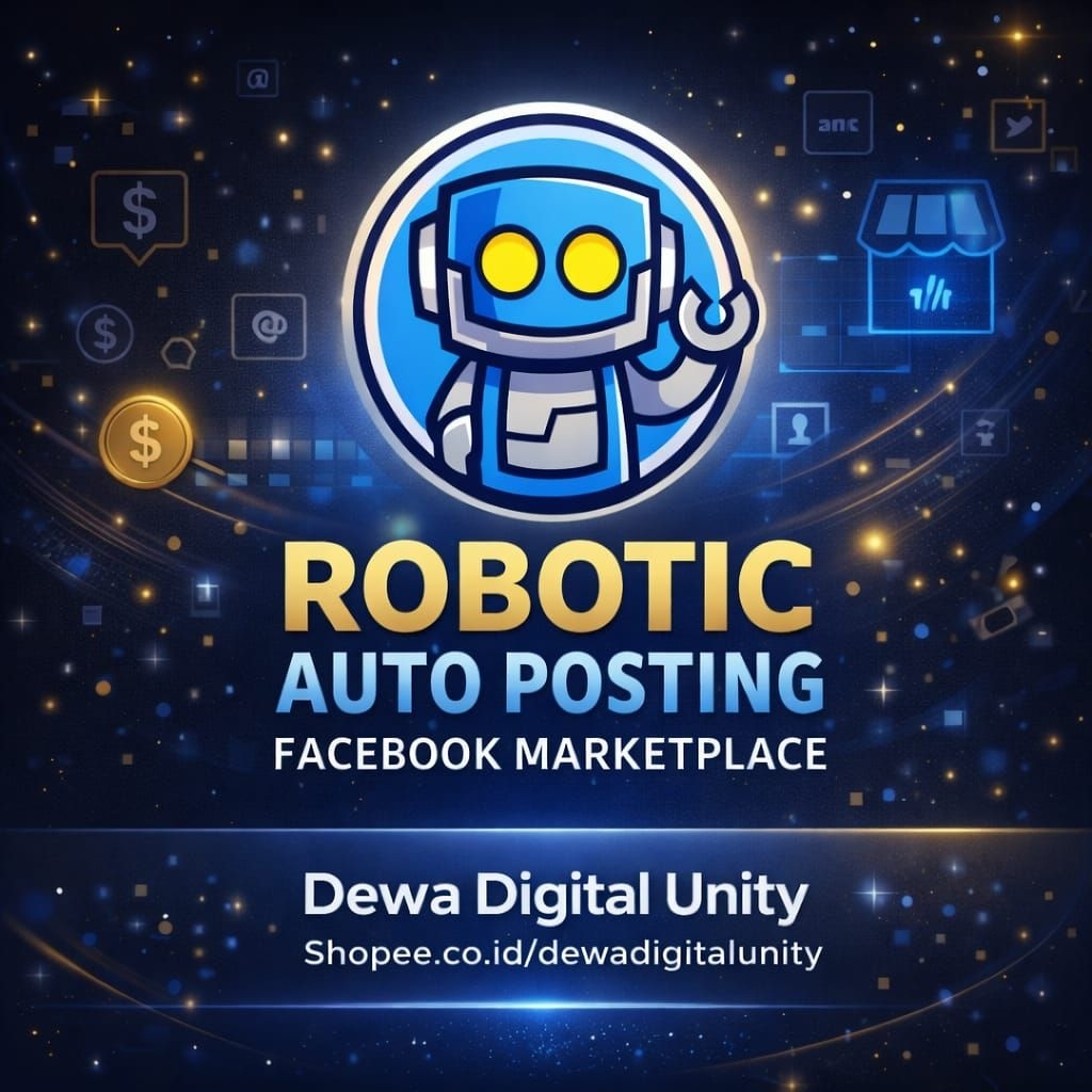 Lifetime Access ROBOTIC - Robot Tools Auto Posting Facebook Marketplace