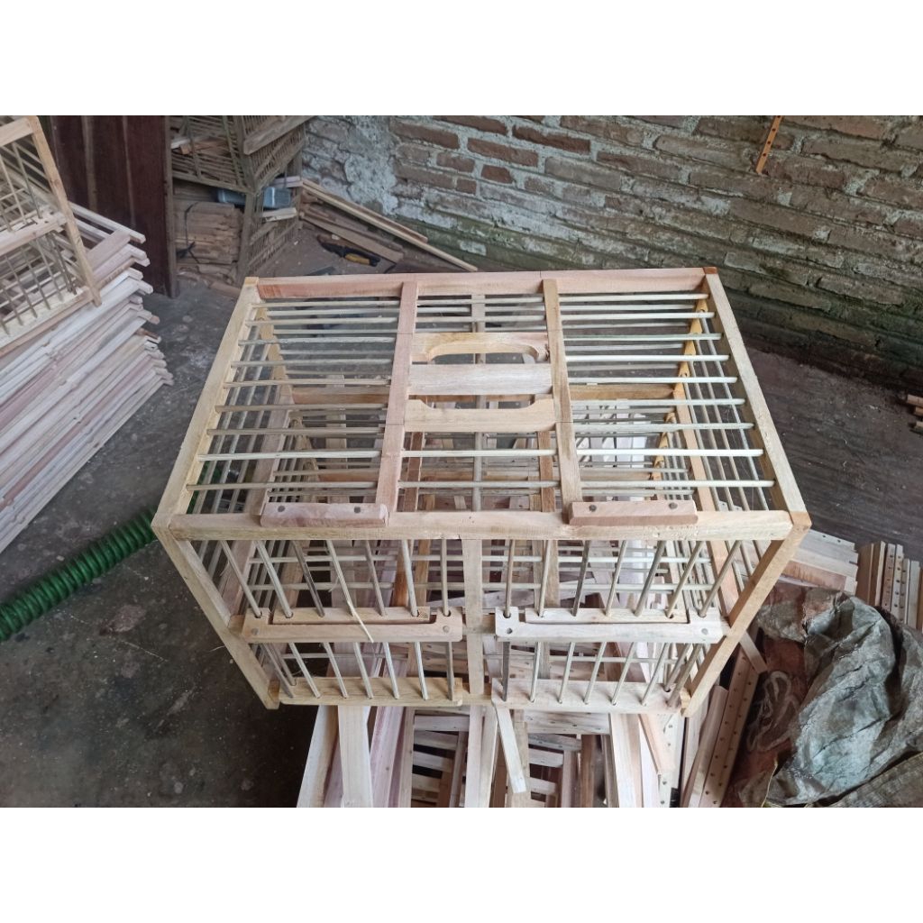 kandang dara/merpati 4 pintu