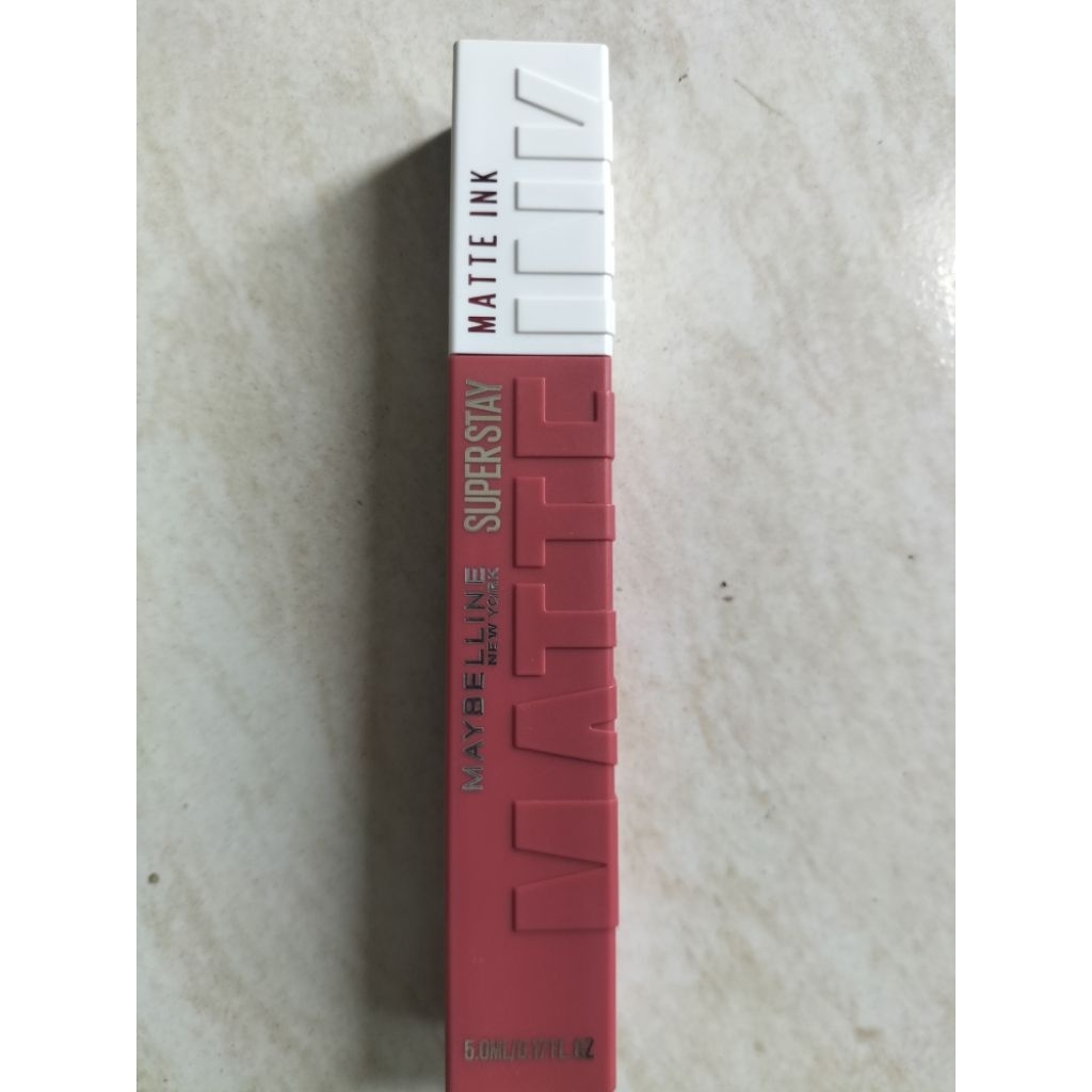 [ PRELOVED ] MAYBELLINE SUPERSTAY MATE INK ORIGINAL Masih 90% cuma di coba salah sade