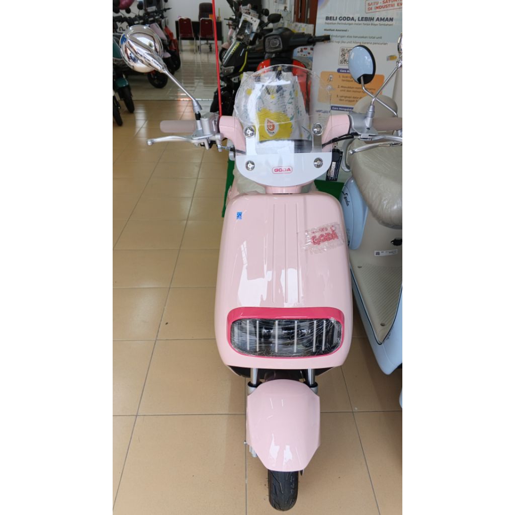 Sepeda listrik Goda Neo ProGD123 pink Viralll