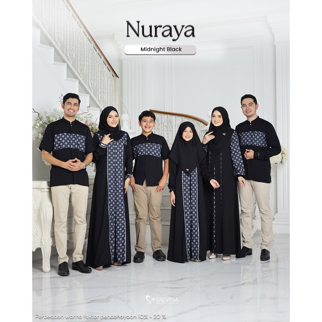 SARIMBIT NURAYA [MIDNIGHT BLACK]  BY SALVINA |SARIMBIT SALVINA |SARIMBIT 2026