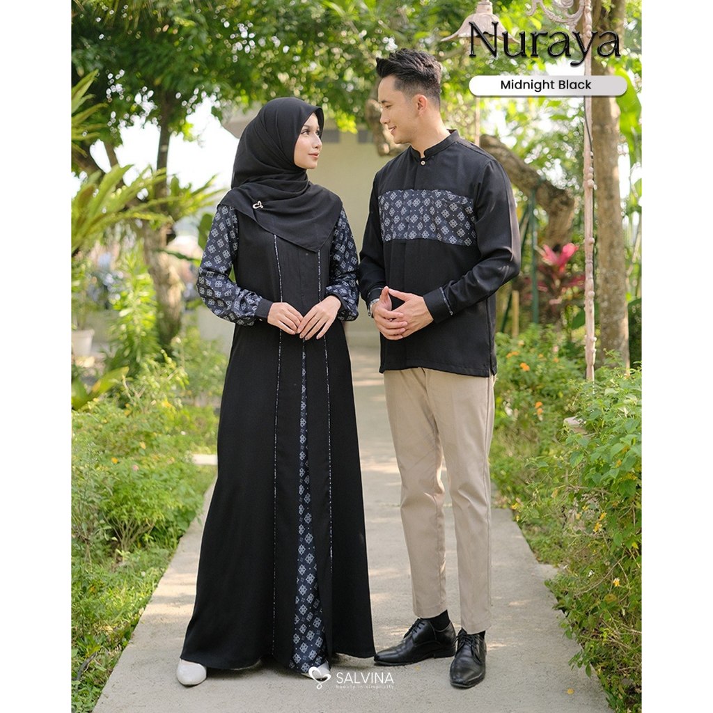 Juleashop Sarimbit Nuraya [Midnight Black] By Salvina Sarimbit Salvina Sarimbit 2026