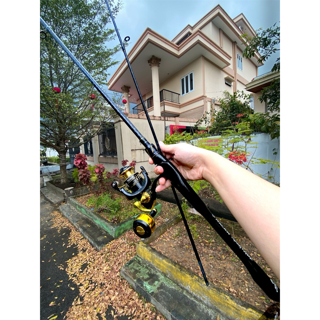SET JORAN MACAW DAMASCUS 180cm & REEL MACAW BOXTER 2000