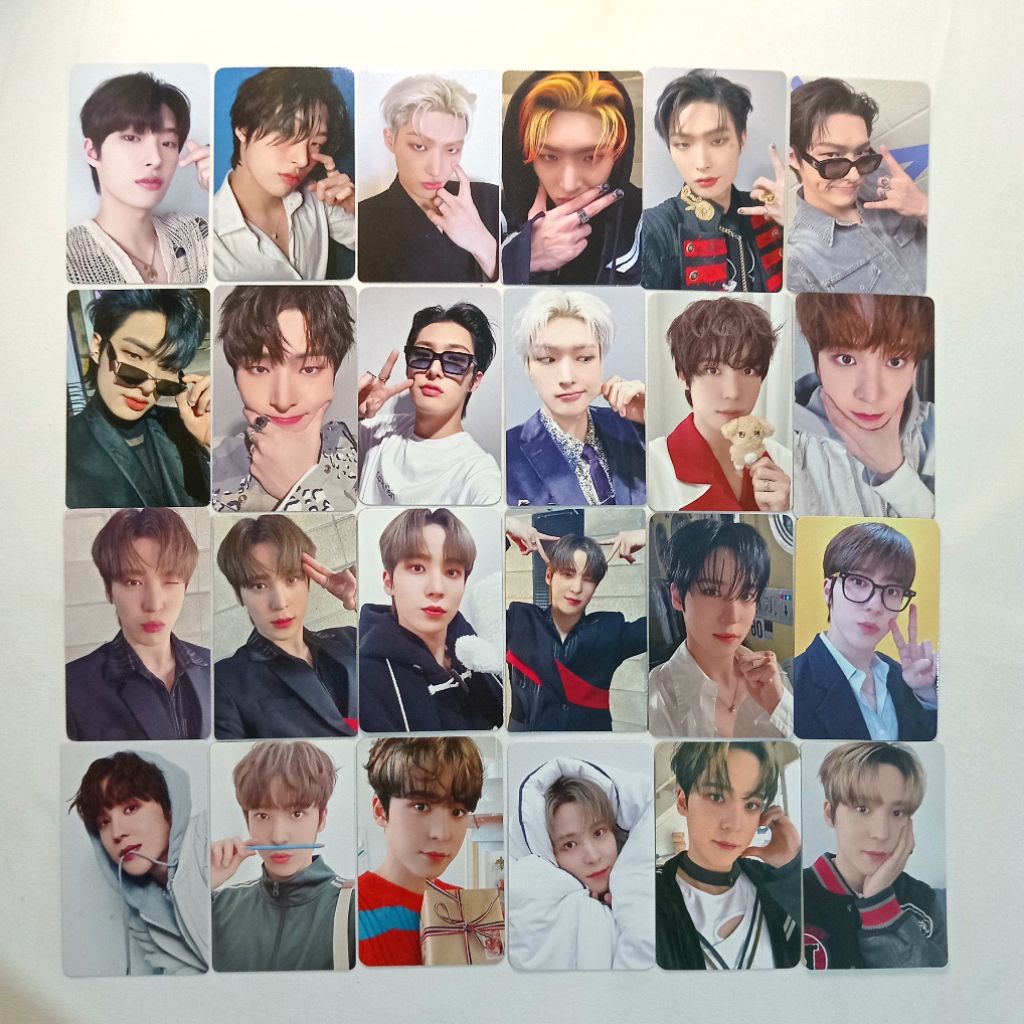 PHOTOCARD YUNHO ATEEZ MINGI ATEEZ OFFICIAL YUNHO DINO MINGI MAKESTAR MINGI MOVEMENT