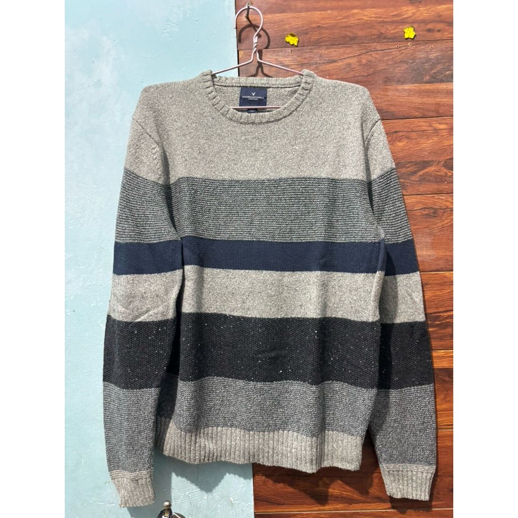 AMERICAN EAGLE GREY SWEATER (UNISEX)