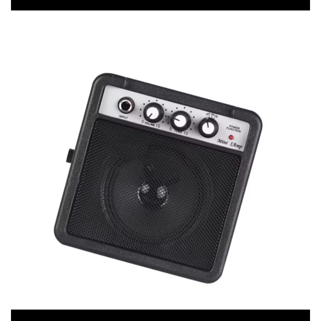 Amplifier Mini Gitar Elektrik 5W Speaker Gitar Akustik Elektrik