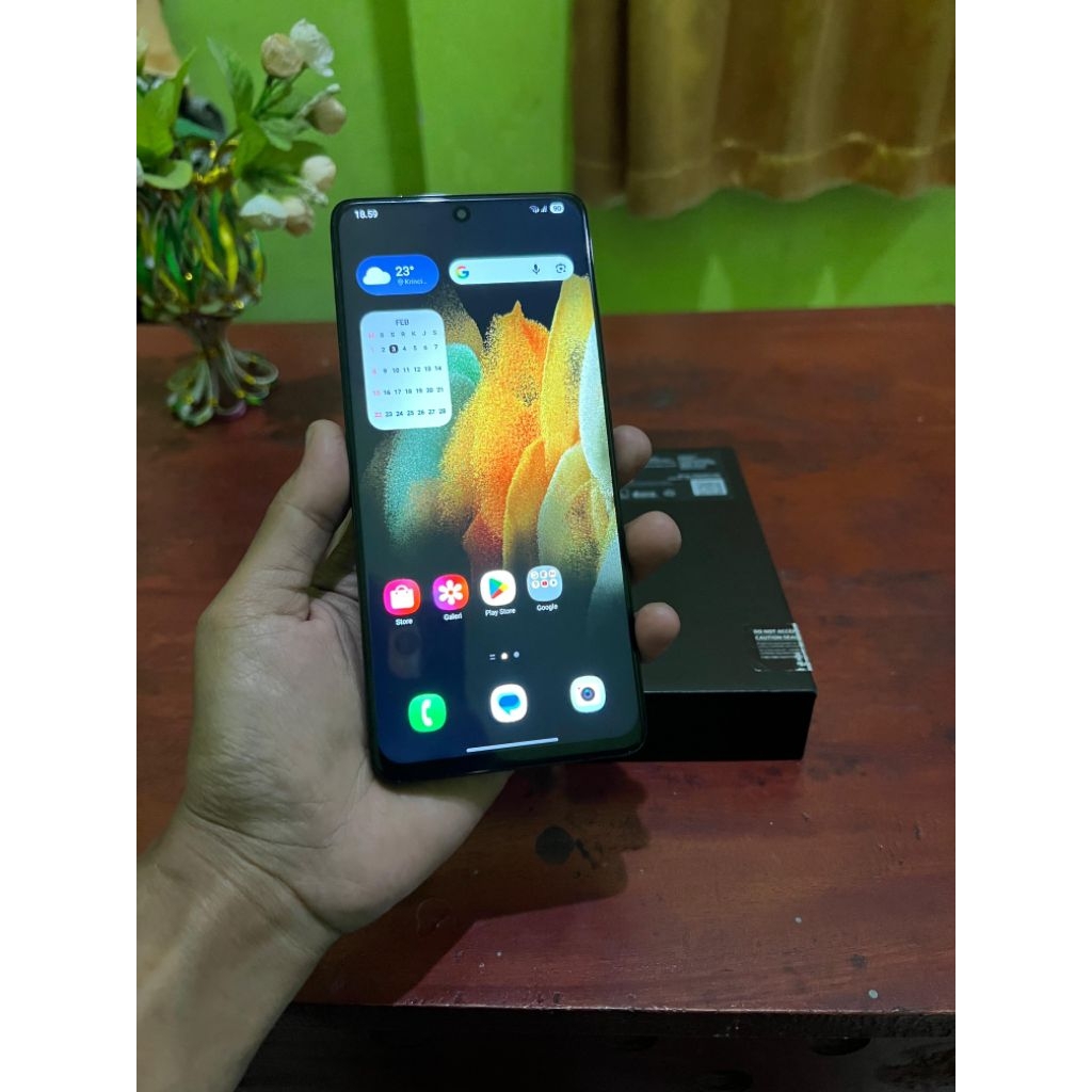 Samsung s21 ultra 5G 12/256 GB sein resmi