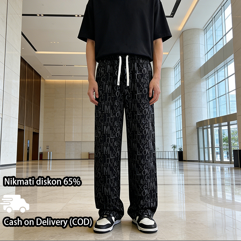 Celana panjang pria corduroy,Loose Fit,Celana santai pria,Pinggang tengah,M-3XL ukuran besar,Gaya Ja