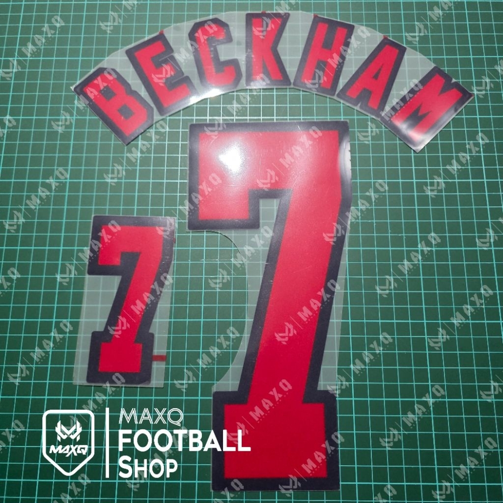 NAMESET BECKHAM ENGLAND 1998 TIMNAS INGGRIS 1998 WORLD CUP 1998 PIALA DUNIA 1998