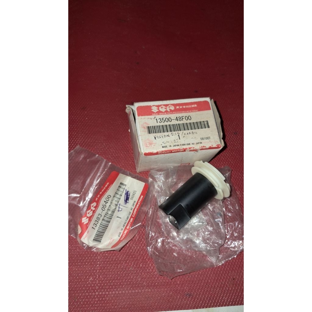 skep pistol karburator + jarum suzuki thunder 125 original sgp NOS