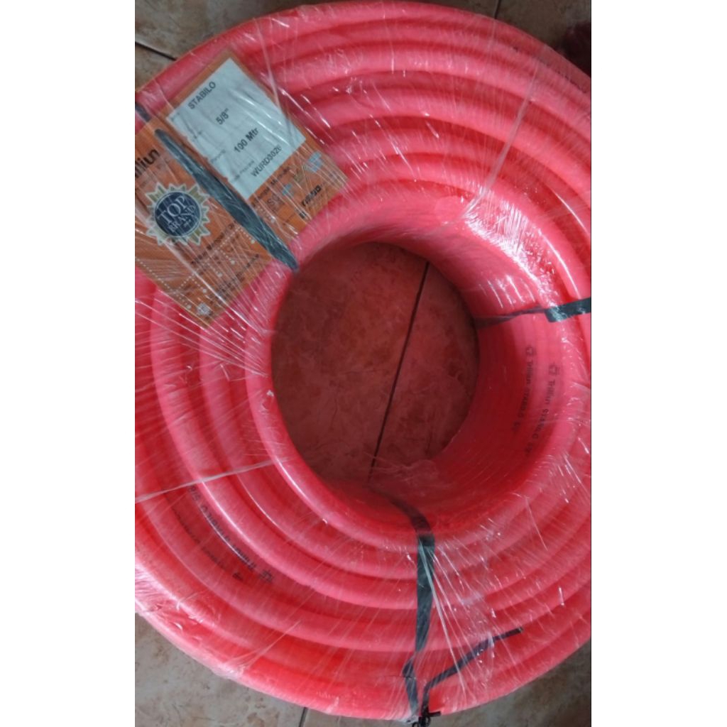 PERMETER Selang Air Elastis Warna Stabilo 5/8 inch | Selang Air Taman | Selang Air Elastis