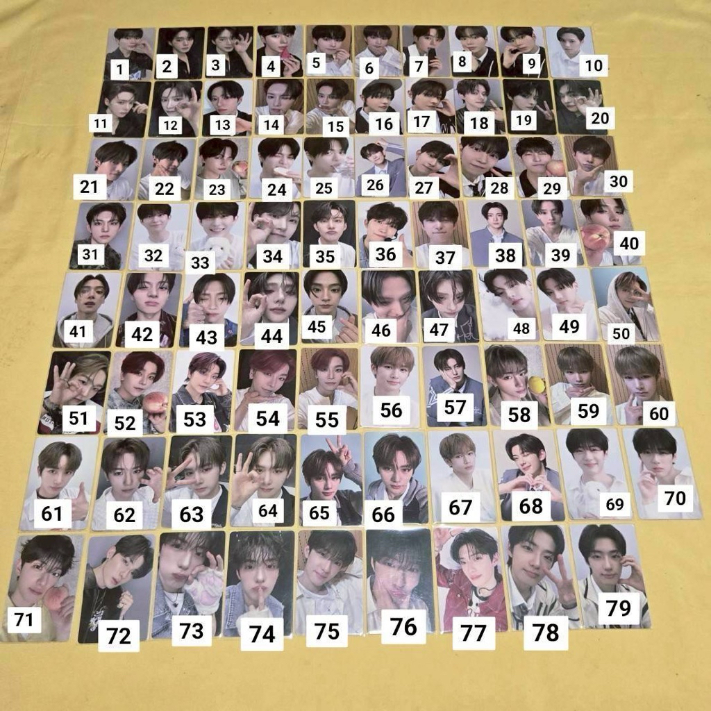 [READY STOCK] PC PHOTOCARD ALD1 B2P BOYS2PLANET AFTER JOURNEY CHUNG SANGHYEON SANGWON LEE LEO ZHOU A