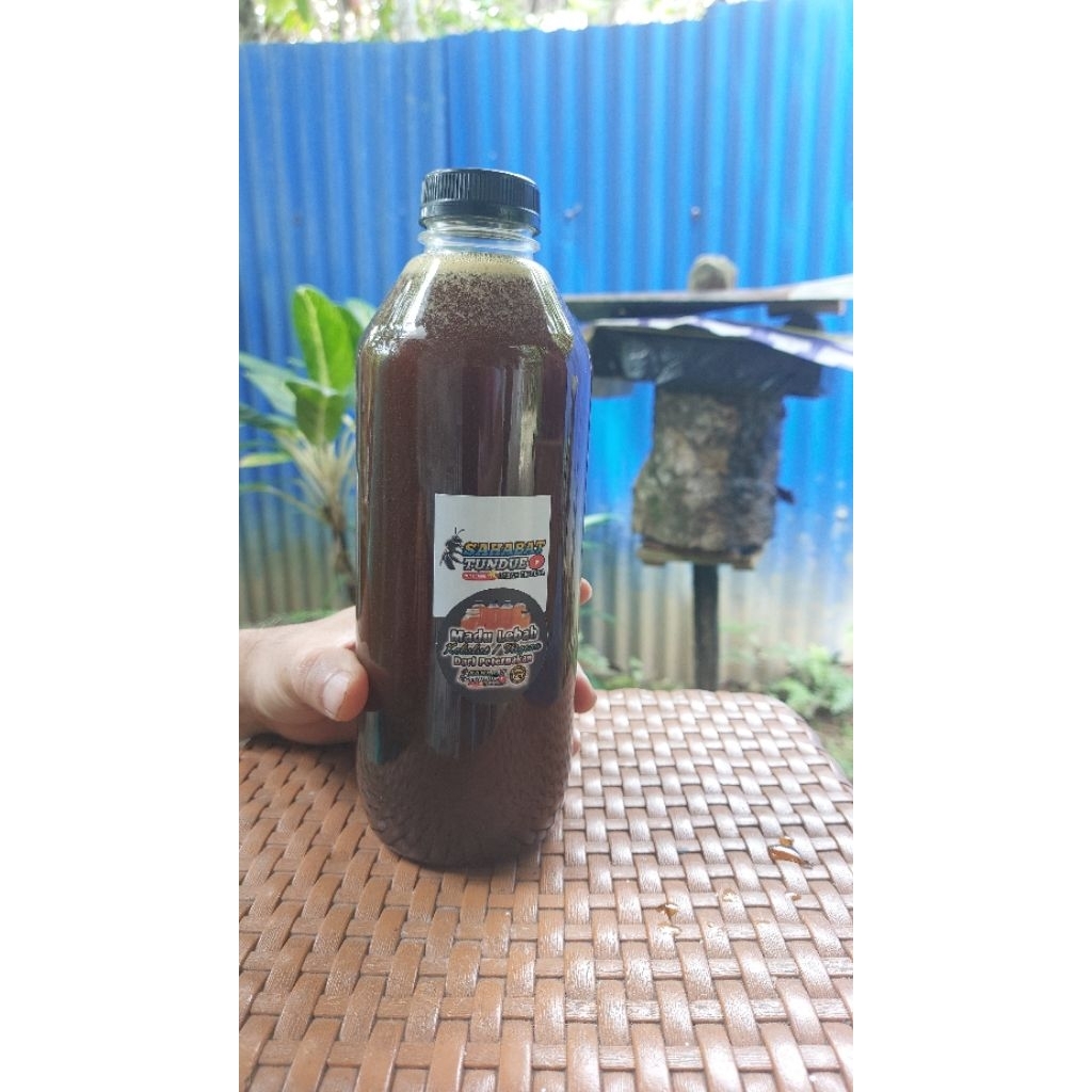 Madu ORIGINAL Lebah Trigona Kelulut itama Kalimantan Barat (500 ml)
