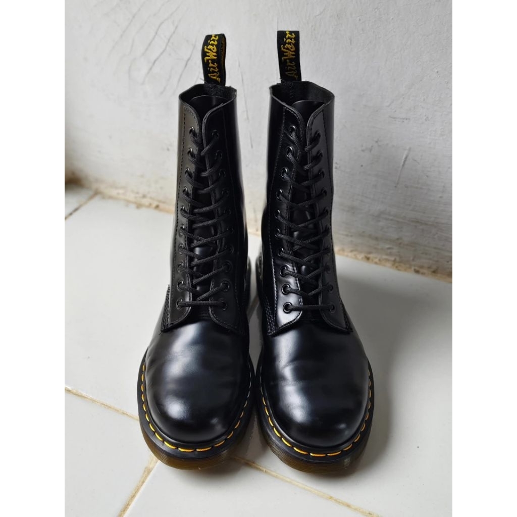 dr martens 1490 black smooth size 38 original docmart