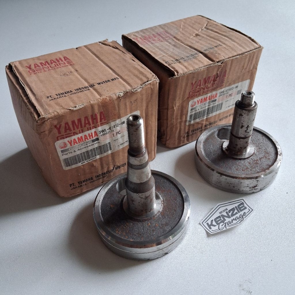 Crankshaft kruk as bandul kanan kiri YT115 YT 115 Original YGP 3WL-E1412-00 3WL-E1422-00