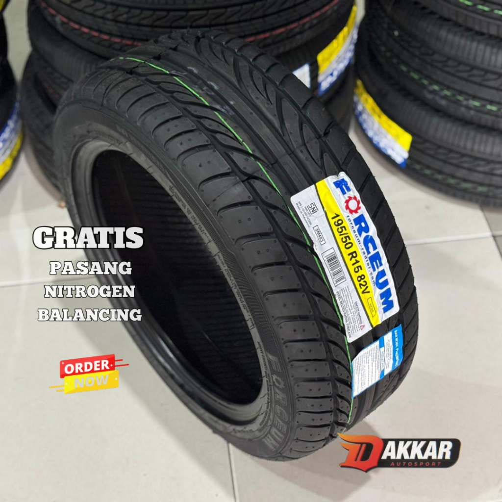 Ban Mobil 195/50 R15 Merk Forceum Hena Ban Mobil Murah Forceum Hena 195/50 Ring 15