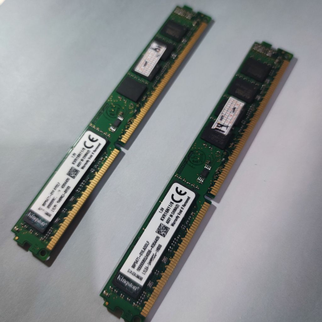 RAM Kingston DDR3 16GB (2 x 8GB) 1600MHz KVR16N11/8