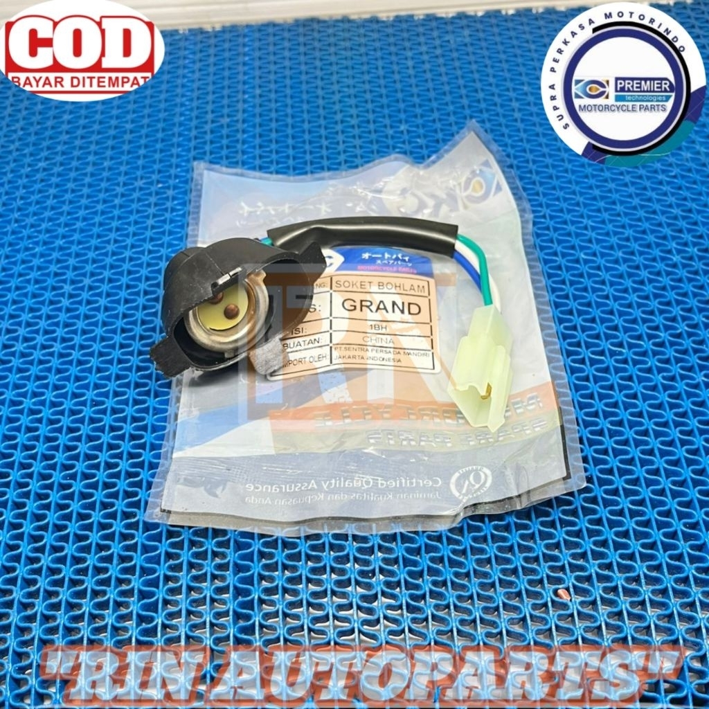 KC PITING LAMPU DEPAN GRAND SUPRA X LAMA OLD FITING COP LAMPU DEPAN NON ORIGINAL