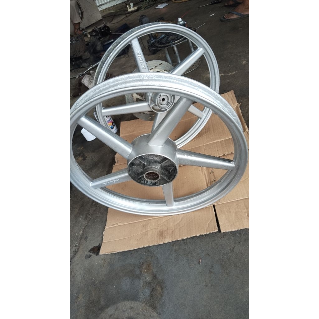 Pelek resing motor smash110 seken zigen