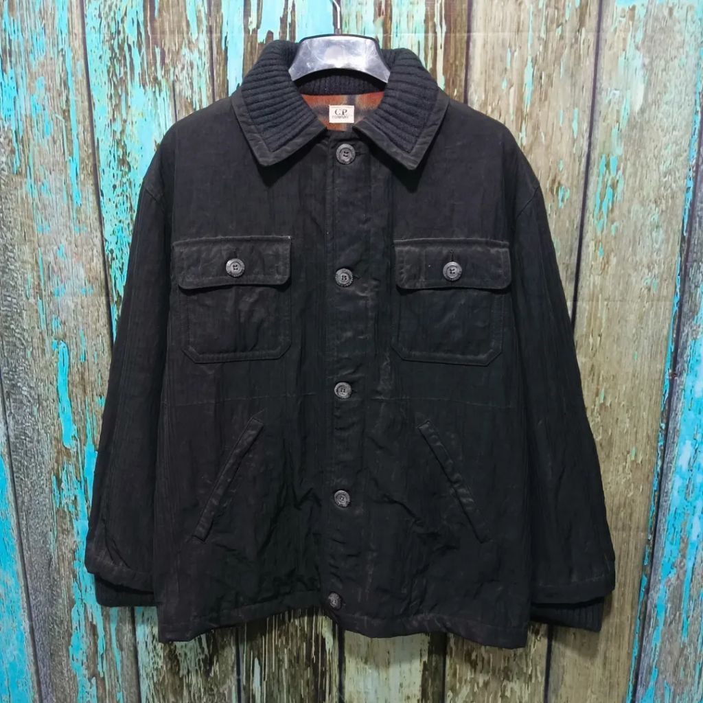jaket CP COMPANY tebal polos size XXL jumbo casual bagus