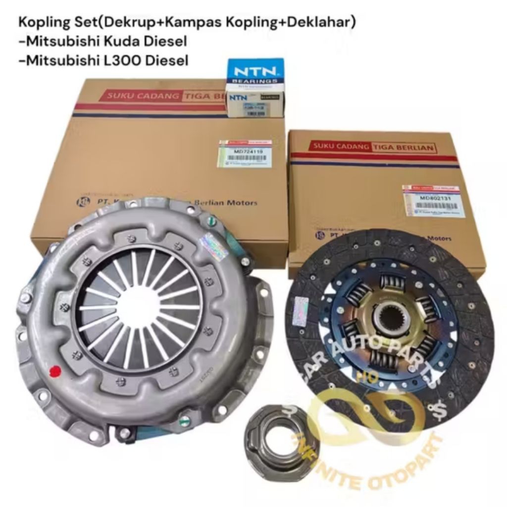 KOPLING SET L300 DIESEL KUDA DIESEL
