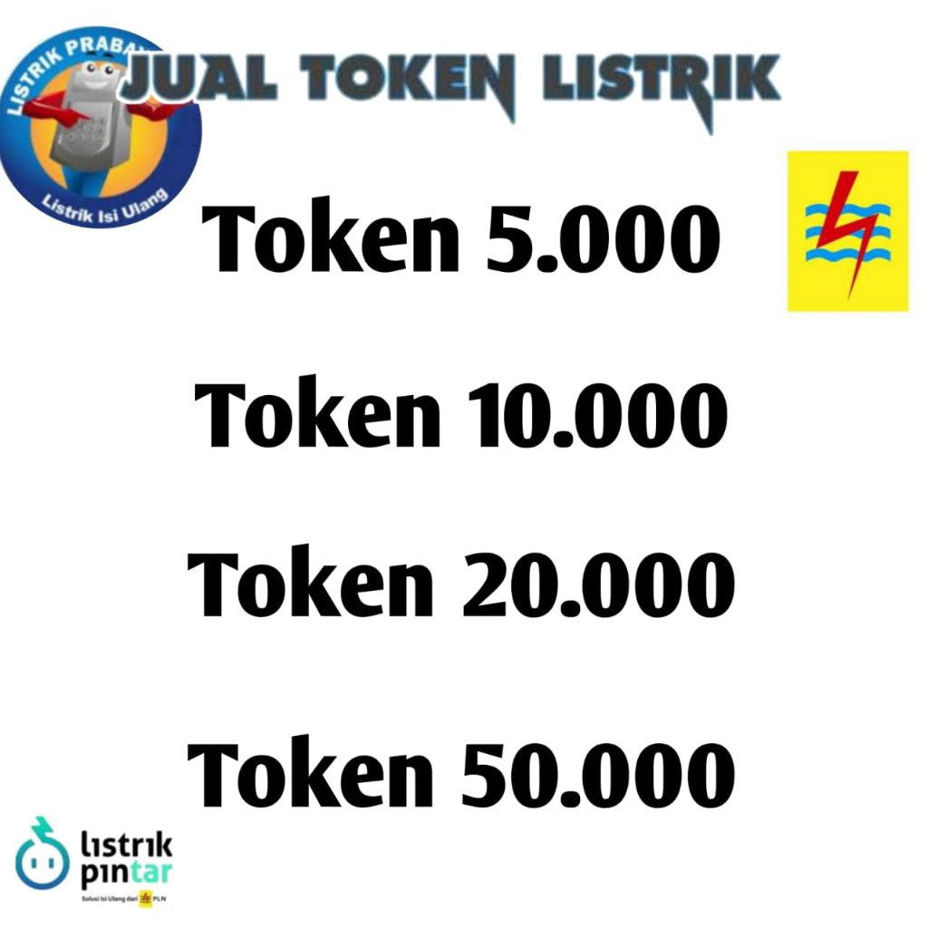 Token Listrik PLN Prabayar 5rb–50rb | Proses Cepat 24 Jam | Resmi & Aman
