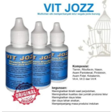 Vit Joss Vit Jozz Vitamin Breeding Murai Meningkatkan Telur Daya Tetas 30ml