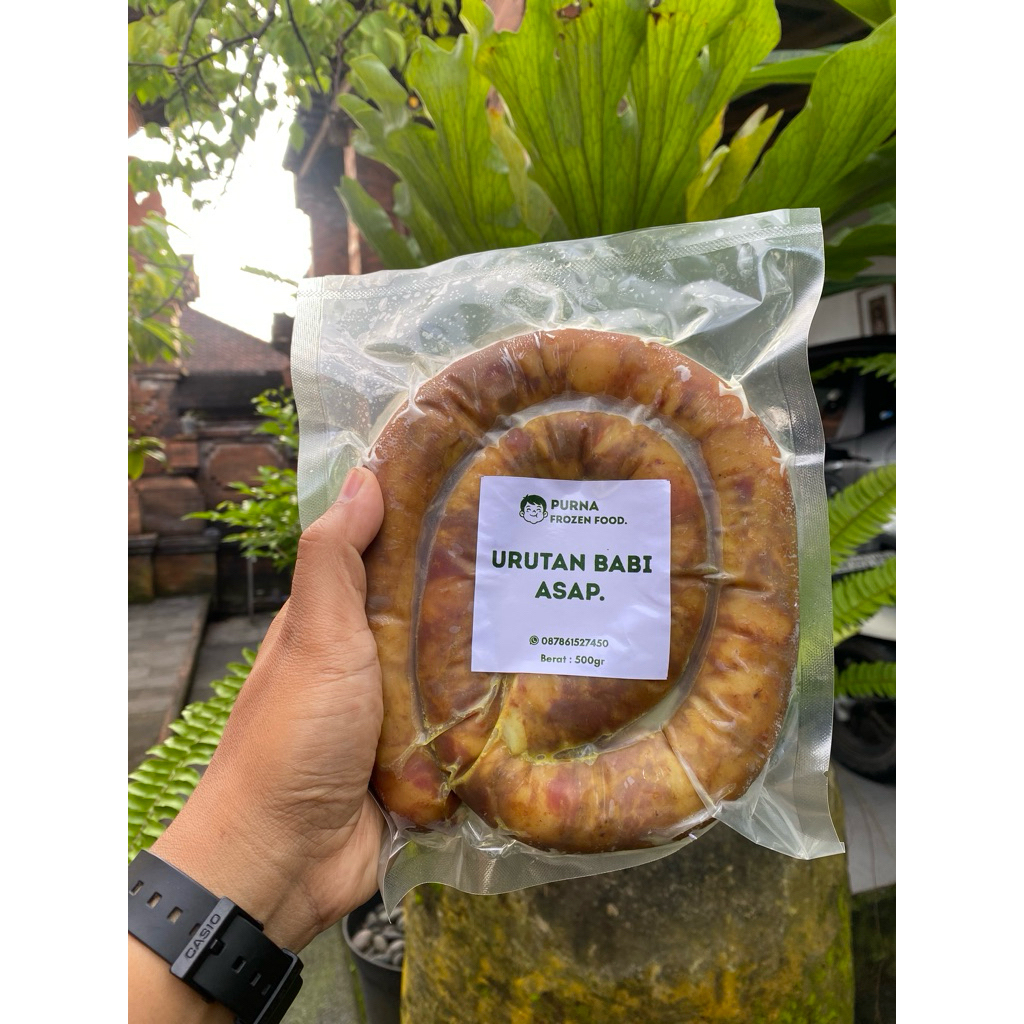 Urutan Babi Asap Bumbu Bali 500gr
