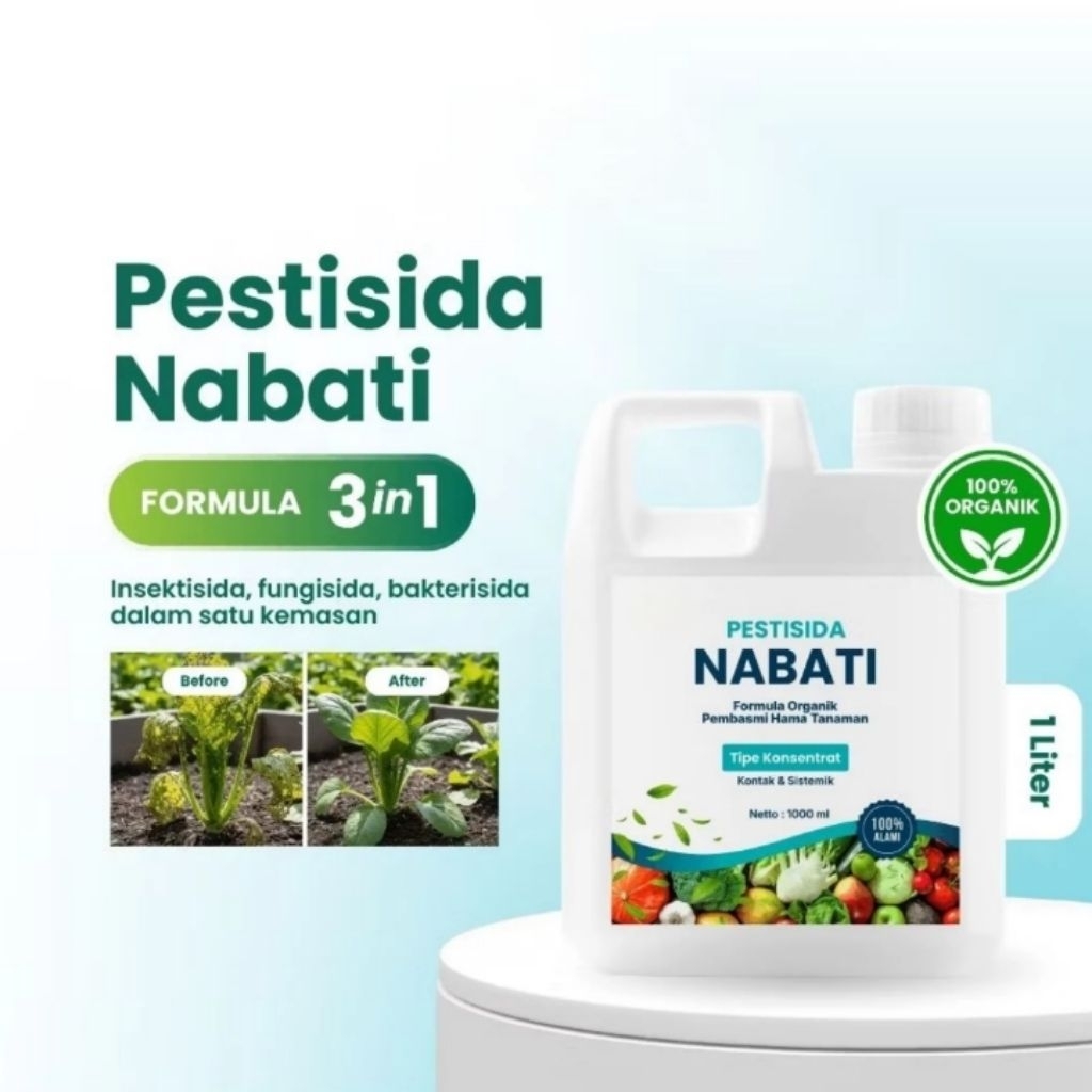 Pestisida nabati Organik 500 ml Pekatan untuk semua Hama Tanaman