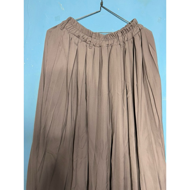 PRELOVED ROK SKIRT PREMIUM BIG SIZE JUMBO, ROK ABU PLISKET, ROK MUSLIM PANJANG, ROK LEBARAN PREMIUM